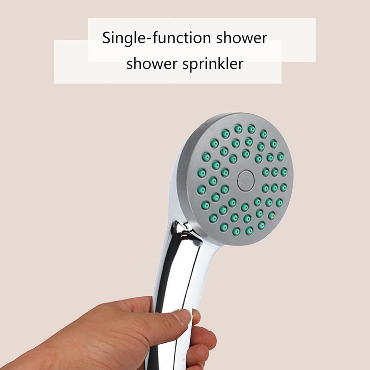 Plastic High Pressure Handheld Shower Head (1 Pc) Plastic High Pressure Handheld Shower Head (1 Pc)